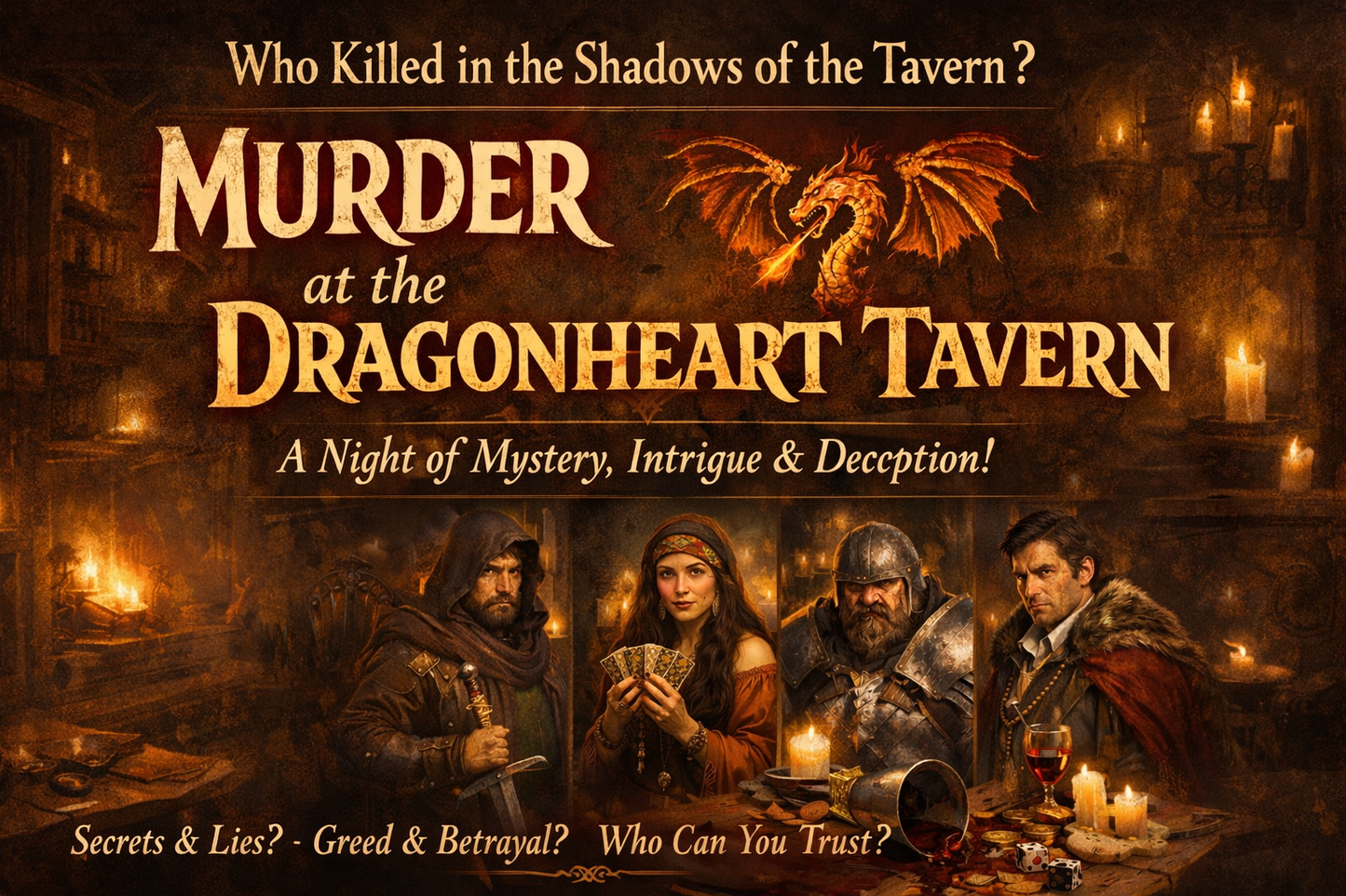 Murder Mystery Adventure - A Medieval Tavern {January 24th}