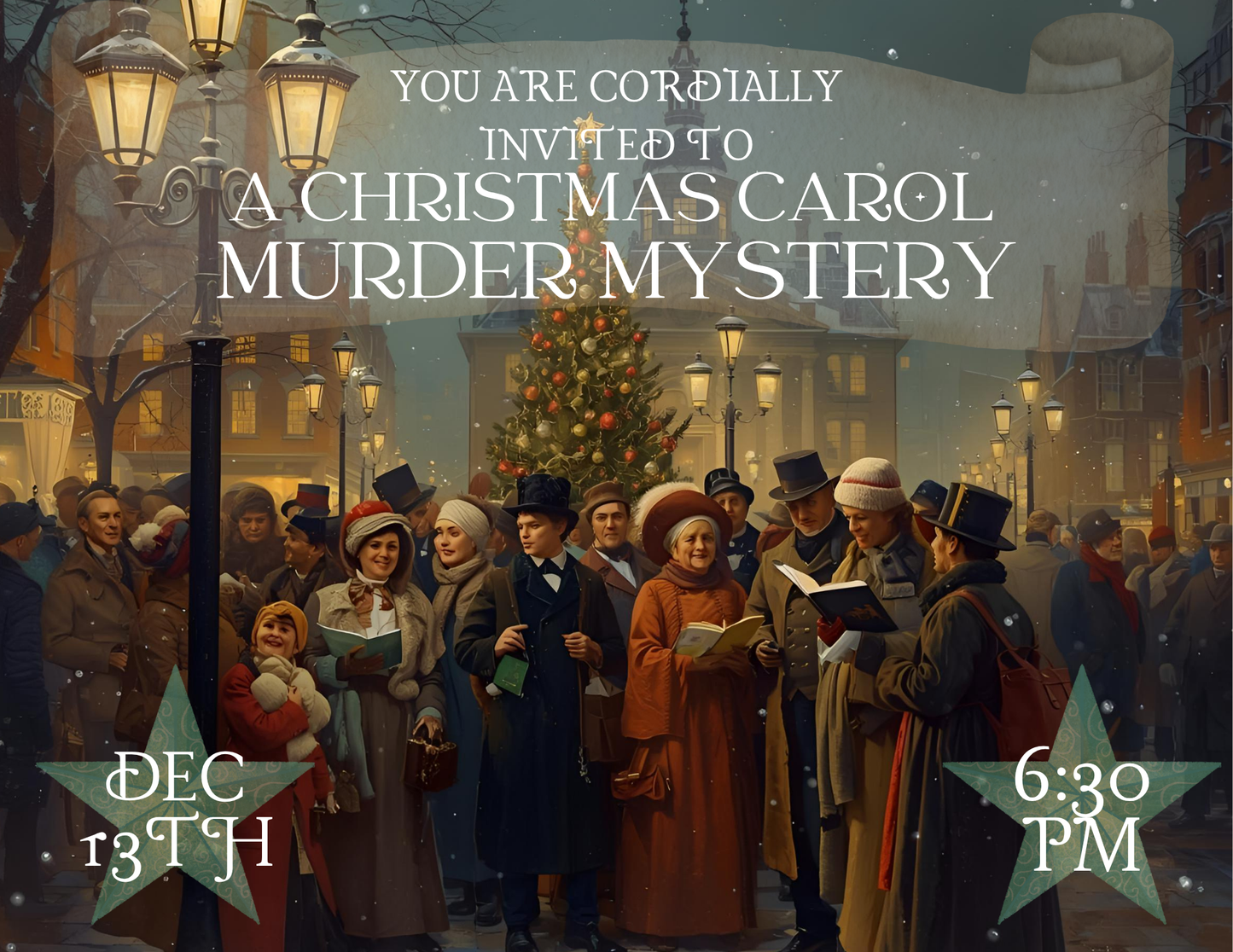 Murder Mystery Adventure - A Christmas Carol {December 13th}