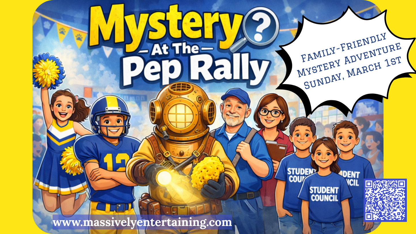 A Youth Adventure: Mystery at the Pep Rally | April 19th